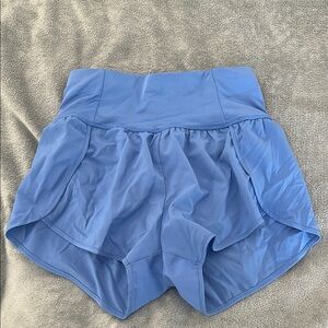 Women's Blue Athletic Shorts